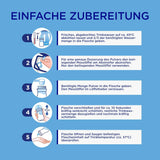 Aptamil Care 2 – Folgemilch nach 6 Monaten, mit Omega 3 und 6, DHA und ARA, palmölfrei, Babynahrung, Milchpulver, 1 x 800 g (6er Pack)