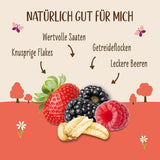 Allos Hof Müsli mit Beeren | Bio-Müsli | Müsli mit Beeren | Knuspriges Müsli | Müsli zum Frühstück | 6er Pack (6 x 300g), 1 Stück (6er Pack)