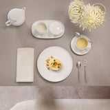 Villeroy & Boch – Afina Milchbecher 170 ml, weiß, spülmaschinenfest, mikrowellengeeignet, Milchkaraffe, Kaffeezubehör, Keramikkanne, Untertasse, Geschirr, Premium-Porzellan