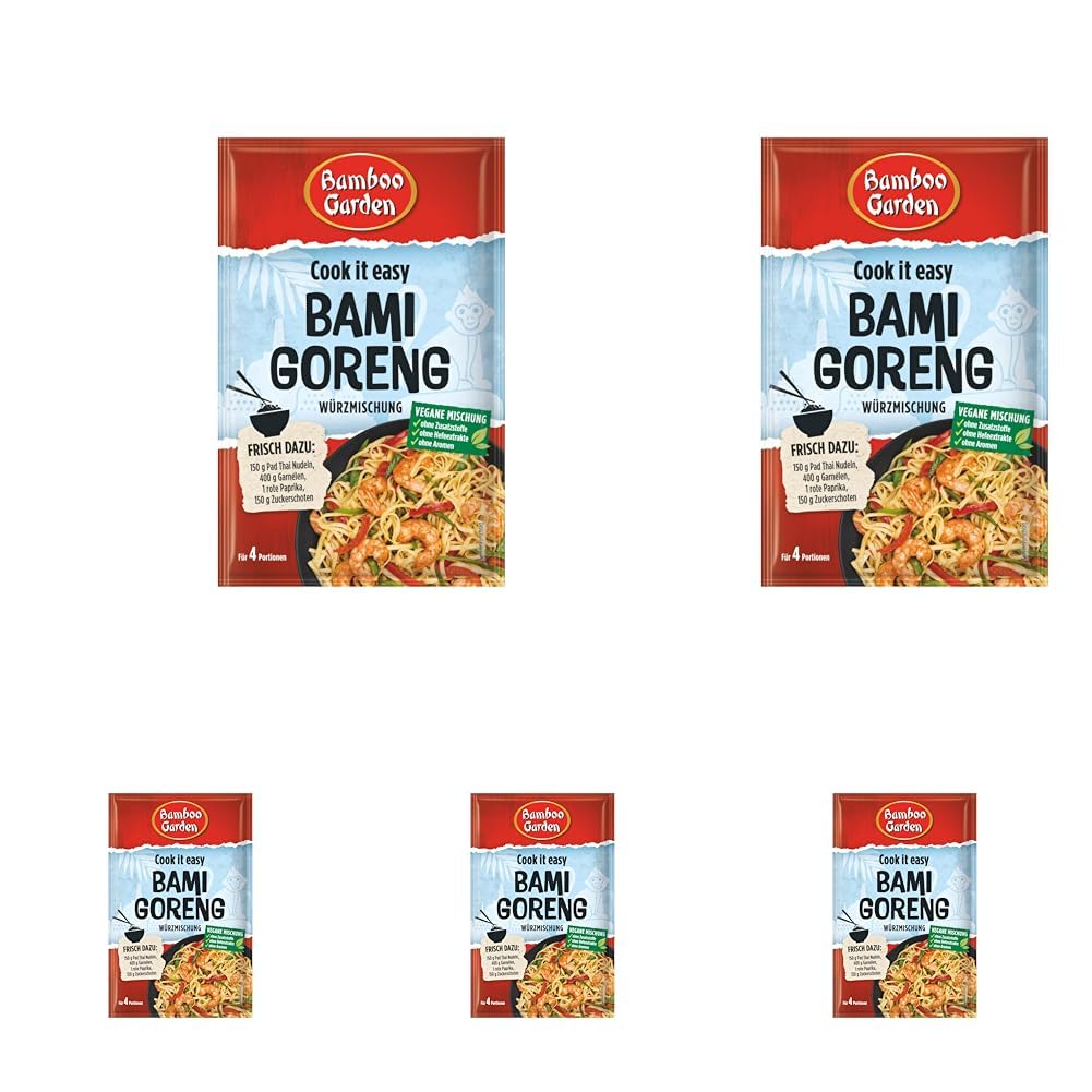 Bamboo Garden Bami Goreng Wurzmischung – Ideal für 4 Portionen
