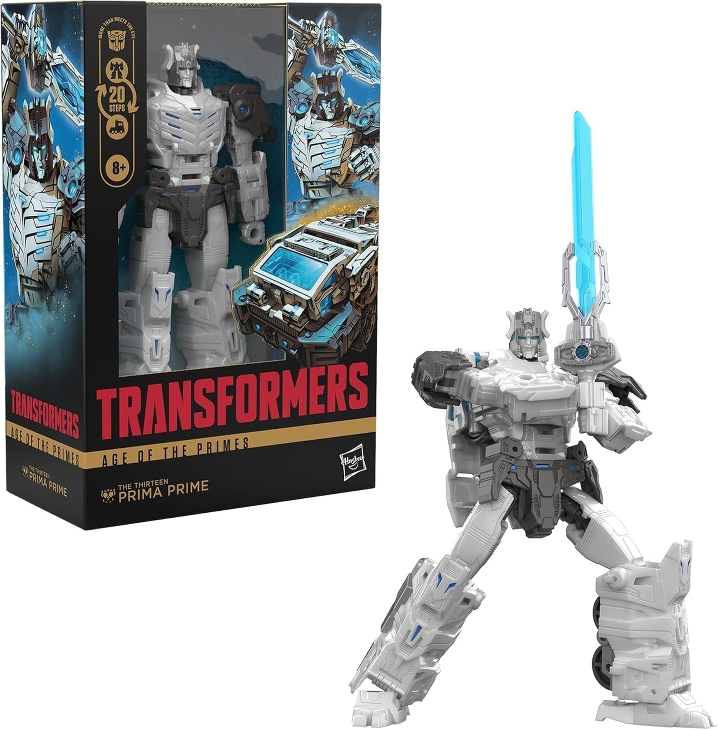 Transformers Age of the Primes Voyager Class the Thirteen Prima Prime, verwandelbare Actionfigur Actionfiguren Naty Shop