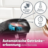 Bosch Tassimo Happy Friendly TAS102E Kapsel-Espressomaschine, 70+ Getränke, für alle Tassen geeignet, Auto-Stop, nachhaltig, perfekte Dosierung, platzsparend, 1400 W, schwarz