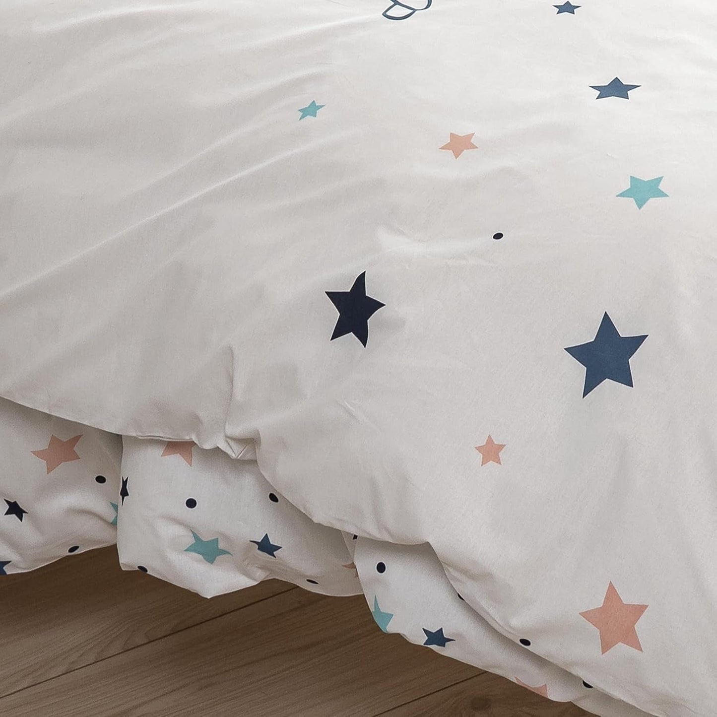 Bettwäsche-Set für Kinder, wendbar, Stars Bettwäsche – Kinder Naty Shop