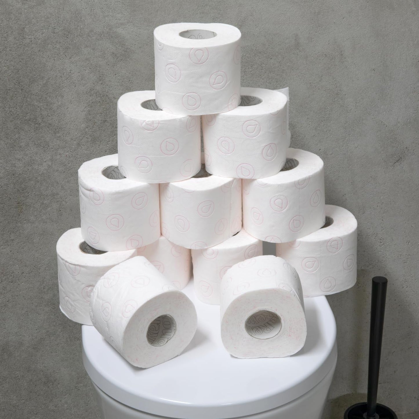 Toilettenpapier Renova 4 Schichten weiß dekoriert duftend – 12 Rollen Rolle Blanco Decorado Perfumado