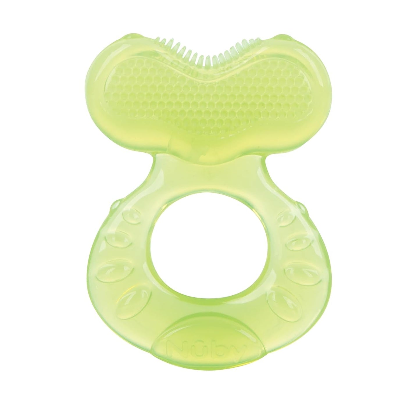 Nuby – 3-stufige Beißringe – 3 Beißringe zur Zahnfleischstimulation und Zahnungsschmerzlinderung – Baby-Beißspielzeug – BPA-frei – ab 3 Monaten
