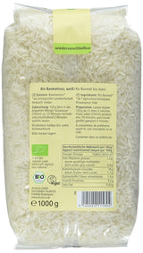 Bio-weißer Basmatireis aus dem Himalaya, 1 kg