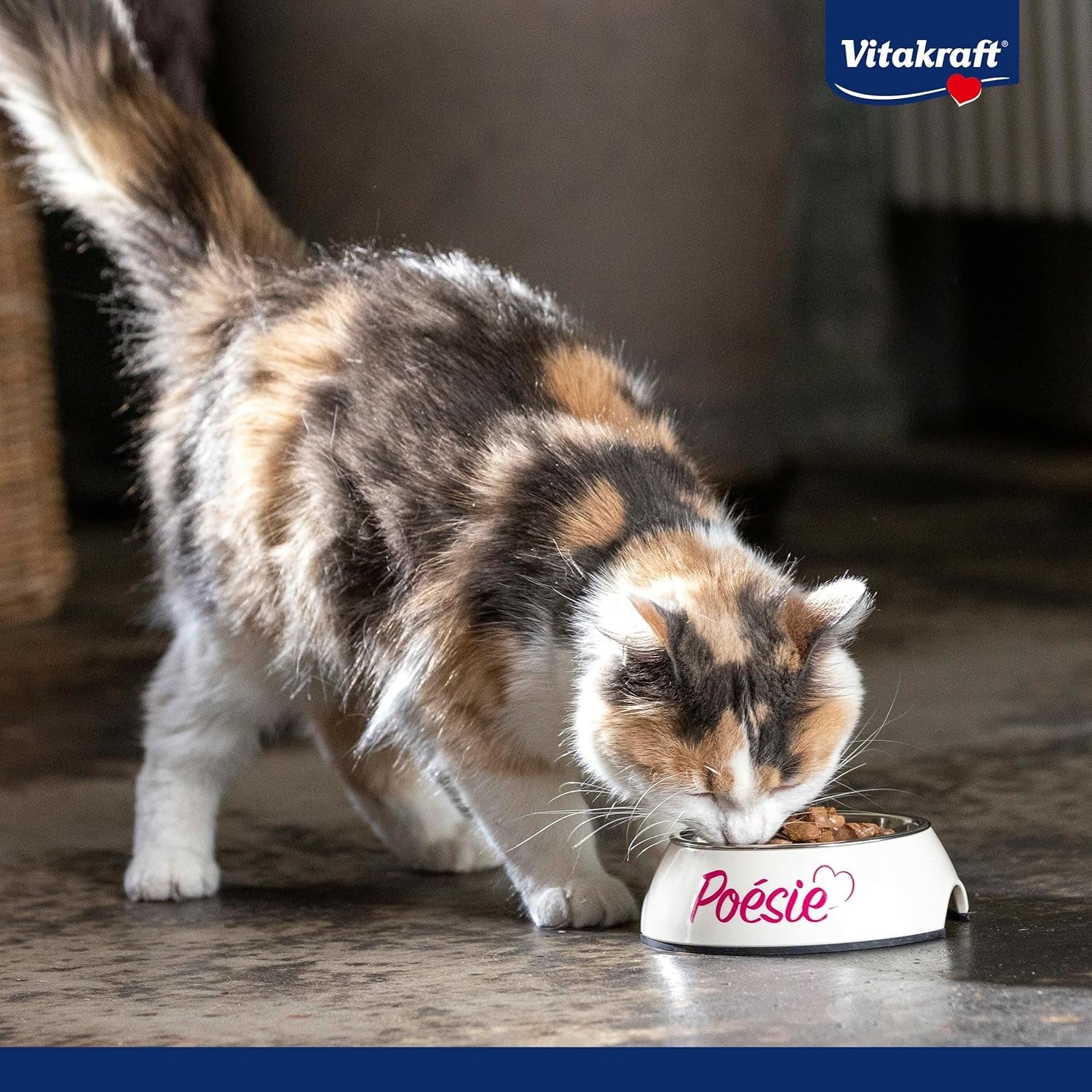 Vitakraft Poésie Délice, Nassfutter für Katzen, Katzenfutter in Soße, mit Truthahn, Großpackung, ohne Zusatz von Zucker oder Getreide (23 x 85g)