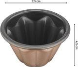 Tefal Creabake J3089304 3 Stück Brioche-Backform Antihaft-Beschichtung, Leicht Entnehmbar, Stapelbar, Einfache Ausstellung, Backform Formen und Backbleche Naty Shop