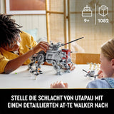 LEGO Star Wars At-Te Walker Mobiles Spielzeugmodell-Minifigurenset mit 3 Clone Troopers, Battle Droids und Dwarf Spider Droid 75337 Building Sets Besuchen Sie den LEGO-Store