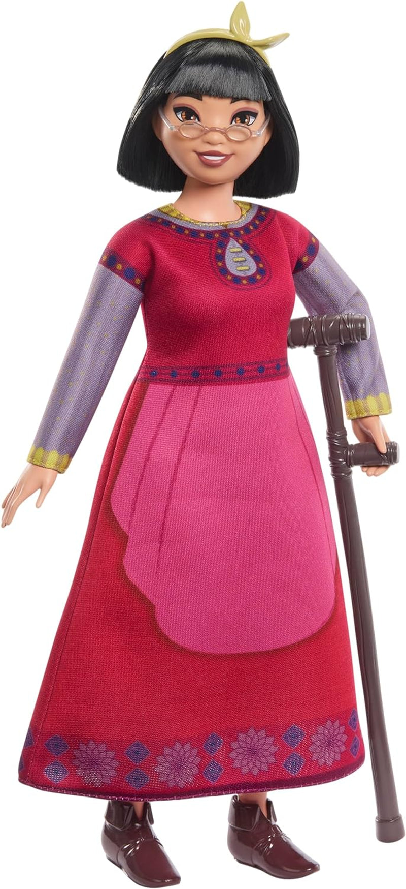 Mattel Disney Wish Dahlia of Rosas Puppe und Zubehör, bewegliche Modepuppe, HPX24