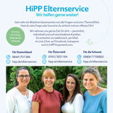 HiPP Bio-Wachstumsmilch (4 x 600 g) nach 12 Monaten mit Kalzium, Eisen, Vitamin C und D für heranwachsende Kleinkinder, beste Bio-Qualität