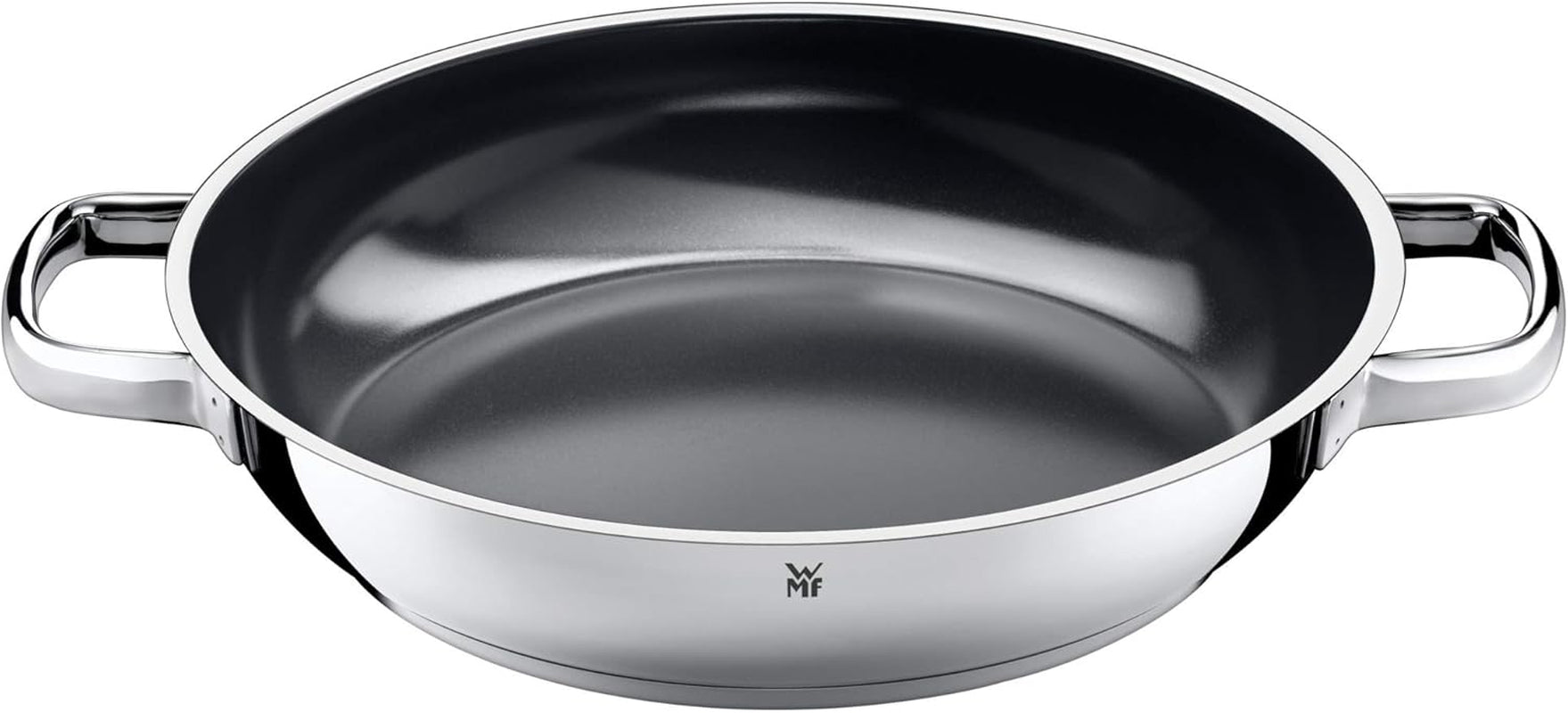 WMF Durado Servier-/Bratpfanne 28 cm Induktion, Cromargan beschichteter Edelstahl, Keramikbeschichtung, ofenfest Töpfe und Pfannen Naty Shop Default Title