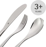 WMF Animals Edelstahlbesteck für Kinder, 4-teilig, poliert Cromargan Kitchen Naty Shop