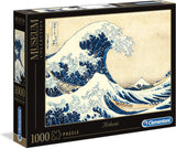 Clementoni 39378 Hokusai – Die große Welle – 1000-teiliges Puzzle, Museumssammlung, Geschicklichkeitsspiel für die ganze Familie, buntes Dehnspiel, Puzzle für Erwachsene ab 14 Jahren. Puzzle Naty Shop Standardtitel