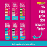 6er Set Decocino Farbpasten – 6 x 20 g – Lebensmittelfarbe in Rot, Rosa, Grün, Gelb, Blau und Schwarz, ideal zum Einfärben von Kuchen, Fondant und Cremes – Azofrei und glutenfrei