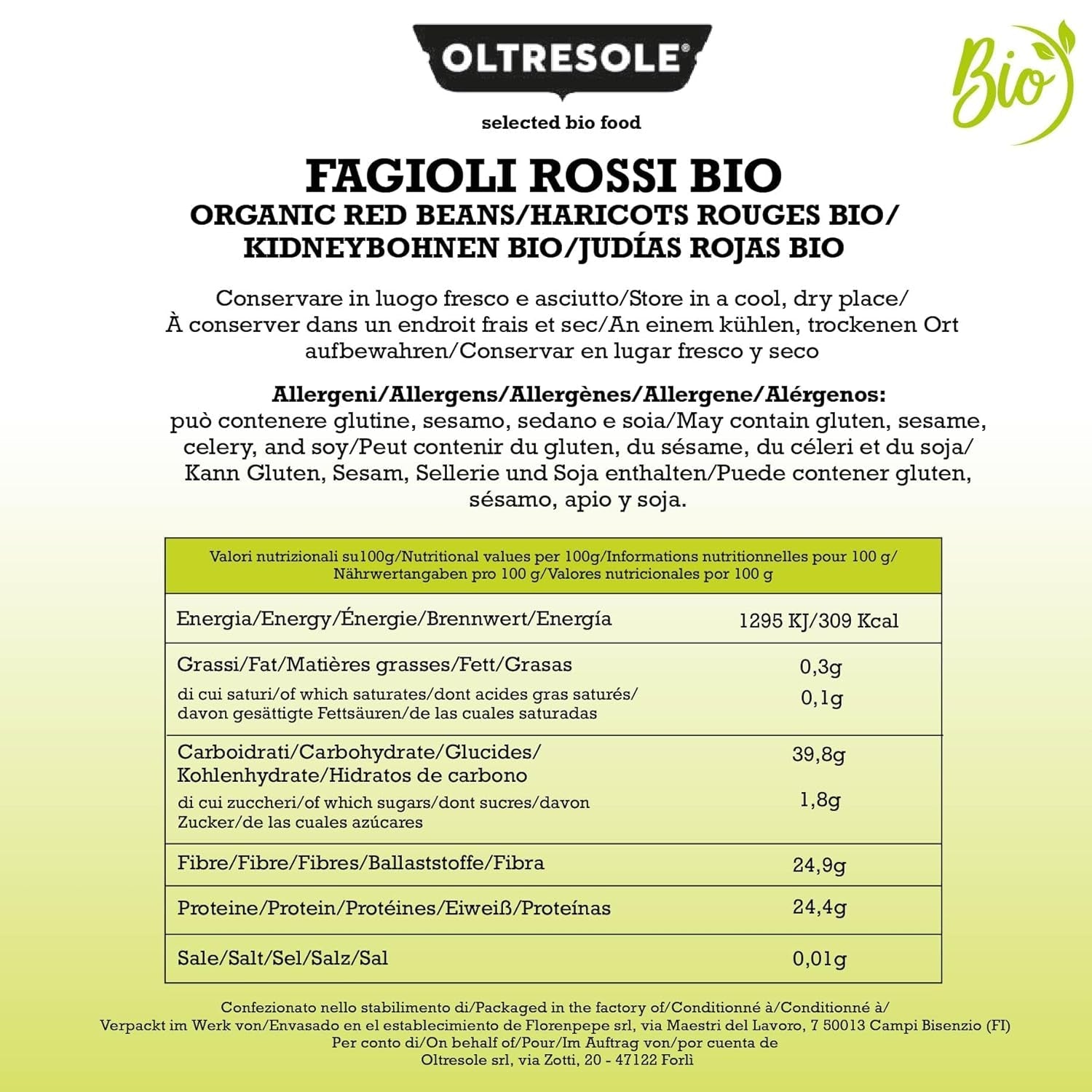 Bio-Rotbohnen 1 kg, getrocknete Bio-Hülsenfrüchte aus kontrolliertem Anbau, reich an Proteinen und Mineralstoffen, ideal für kalorienarme, vegane und vegetarische Ernährung