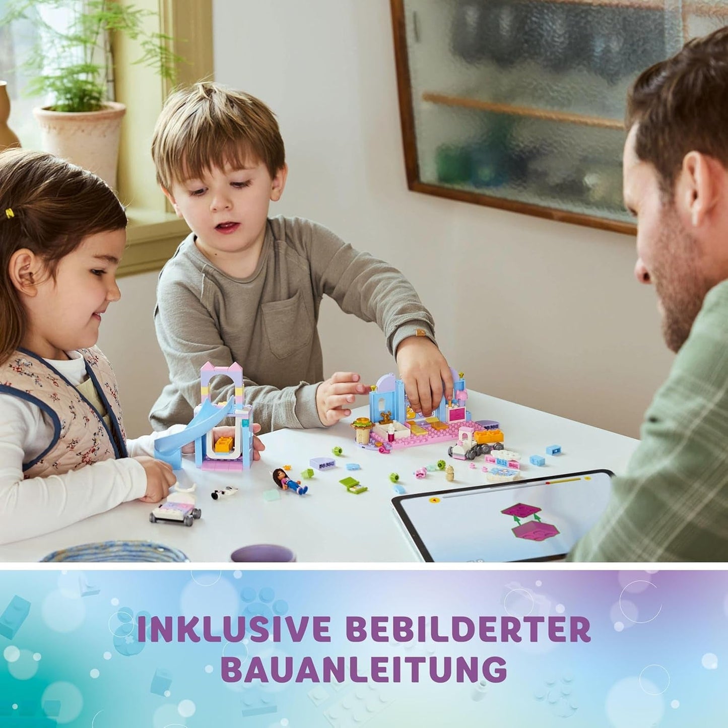 LEGO 4+ Gabbys Puppenhaus Gabbys kleine Kätzchenohren Rollenspieltier-Set Kinderspielzeug mit Rutsche und Figuren Geschenk für Mädchen und Jungen Kreatives Spielspielzeug 10796 Bausätze Beuche den LEGO-Store