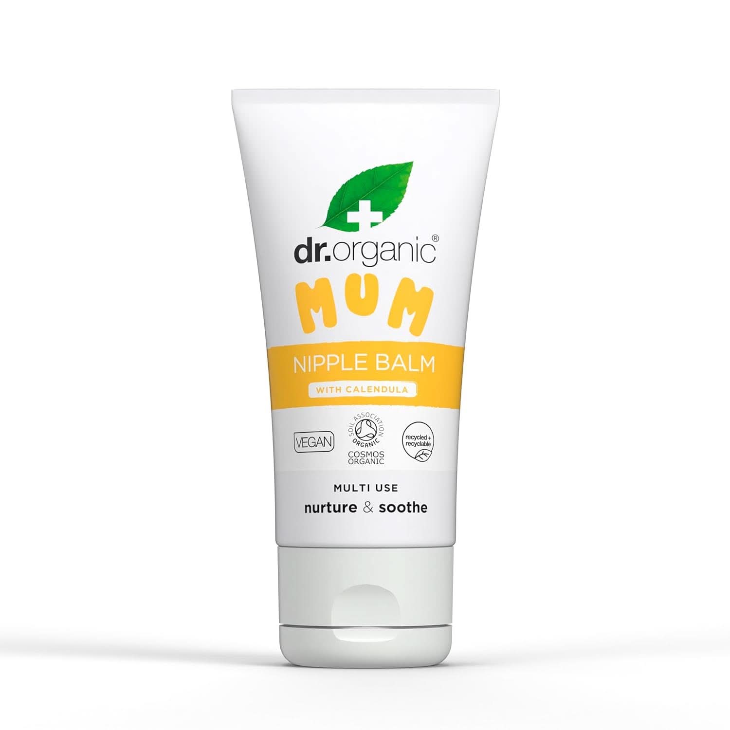 Dr Organic Brustwarzenbalsam mit Ringelblume, Lanolin, natürliche Linderung, für Wunden und rissige Brustwarzen, 30 ml Zubehör Essen und Stillen Bebe Naty Shop