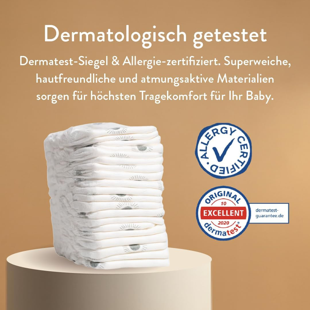 Push-Up-Windeln, Größe 6 XXL (ab 15 kg) – 1 Beutel mit 21 Stück – Keine Schadstoffe, umweltfreundlich, ultraflach, für den Nachtgebrauch – Hergestellt in Dänemark