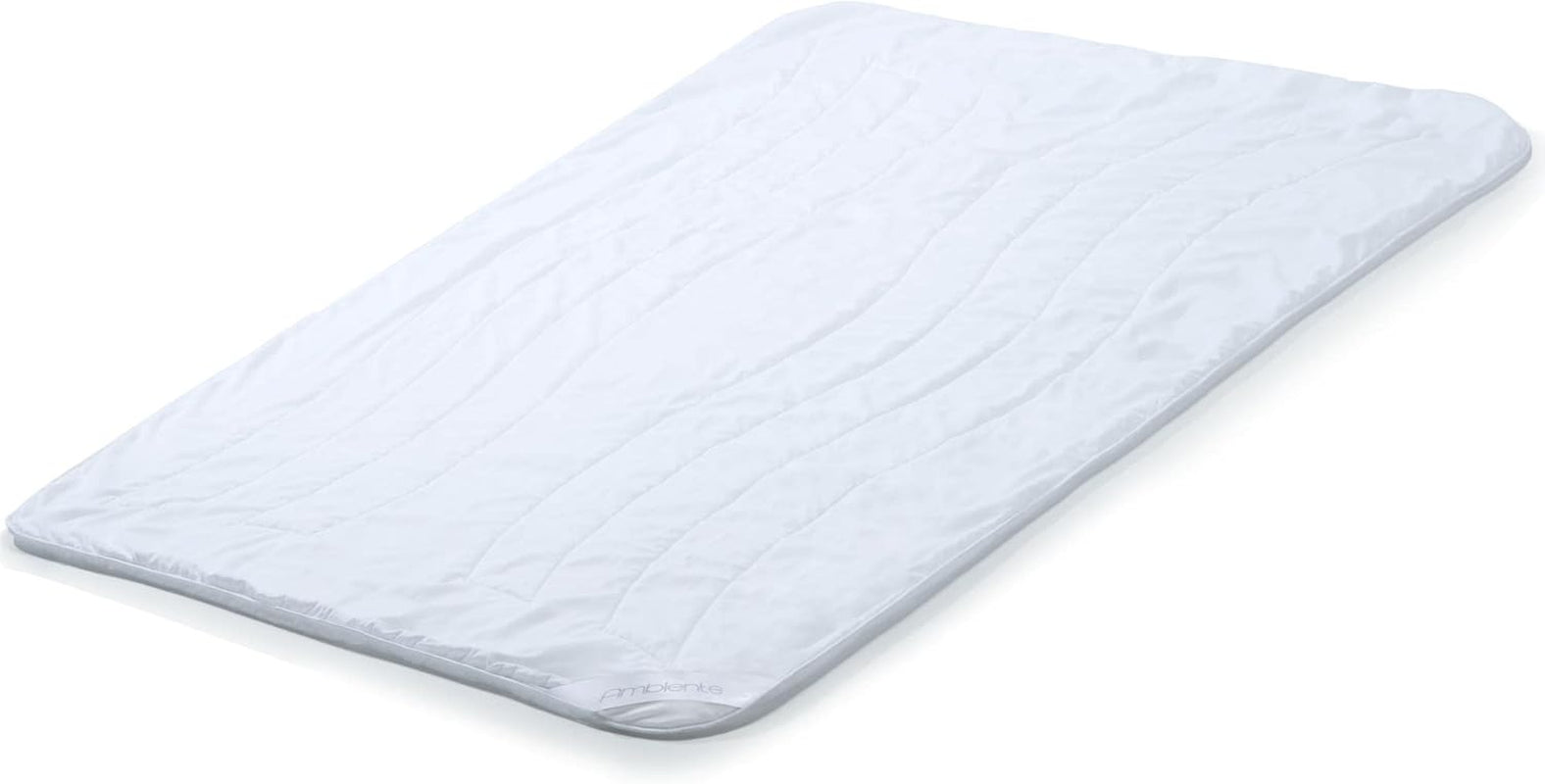 Ambiente Sommerlichtdecke 220 x 240 cm Mikrofaserdecke atmungsaktiv Winter Sommer Steppdecken und Steppdecken Naty Shop