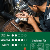 Caffè Crema – In Sizilien geröstete Kaffeebohnen – Traditionelles Langzeitröstverfahren mit perfekter Crema, 250g-Beutel, extra niedriger Säuregehalt für Vollautomaten und Siebträger