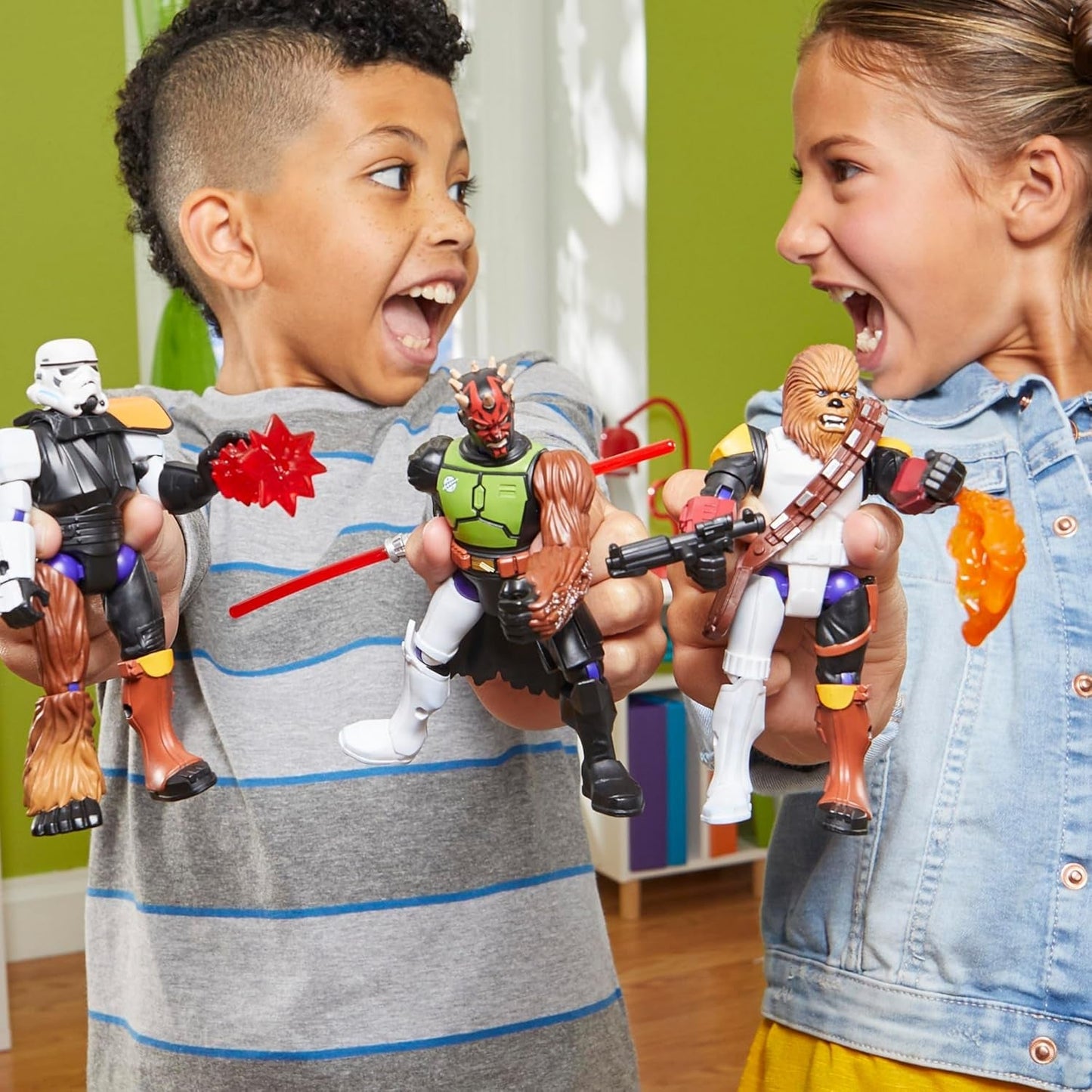 Star Wars Mixmashers Boba Fett Anpassbare Mix-and-Match-Actionfiguren und Zubehör Actionfiguren Naty Shop