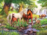Ravensburger Kinderpuzzle - 12904 Wilde Pferde am Fluss - 300-teiliges Pferdepuzzle für Kinder ab 9 Jahren im XXL-Format Puzzle Naty Shop