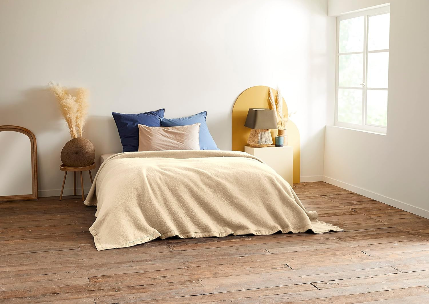 Toison D'Or Decke, creme, 220 cm x 240 cm Bettdecken und Steppdecken Naty Shop Standardtitel