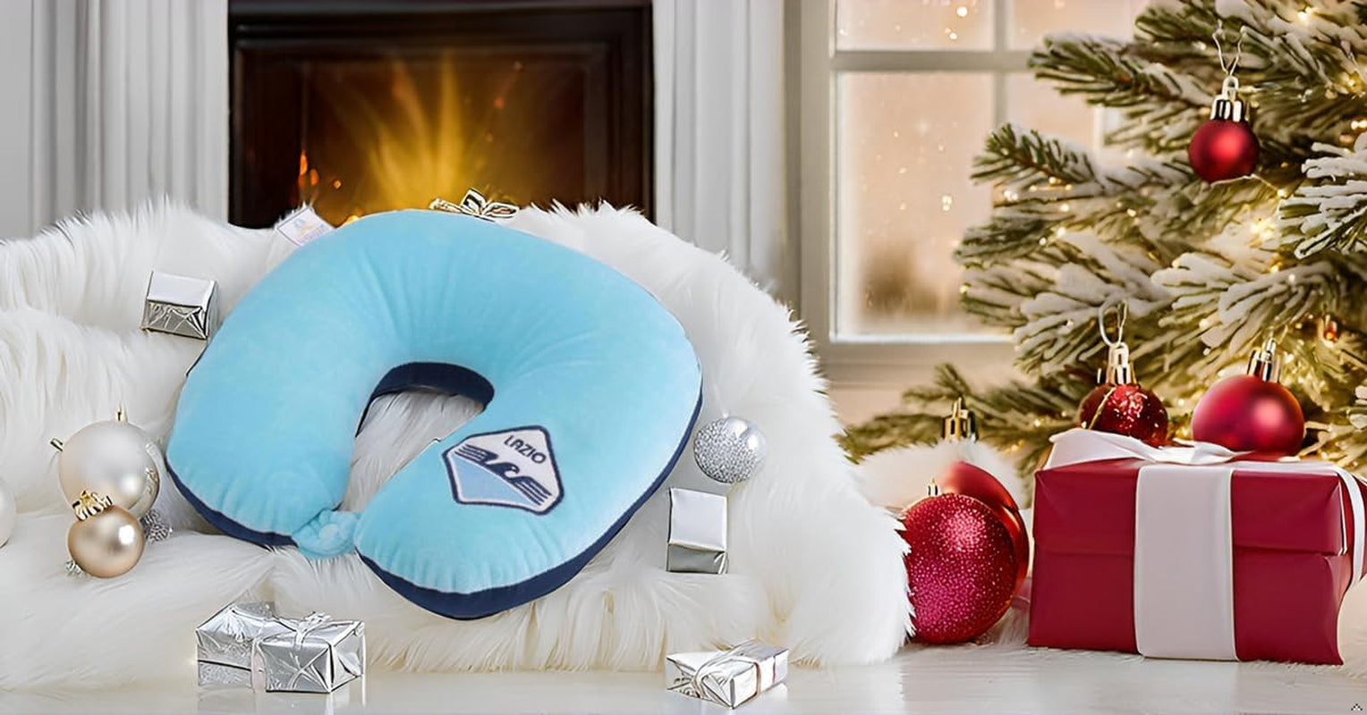 Only4Fan S.R.L. SS Lazio Nackenkissen, offizielles Produkt Reisekissen Naty Shop