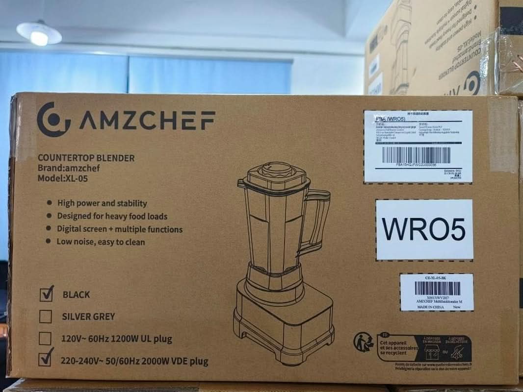Mixer AMZCHEF, 8 intelligente Menüs und 10 Geschwindigkeiten, LCD-Touchscreen Kitchen Naty Shop