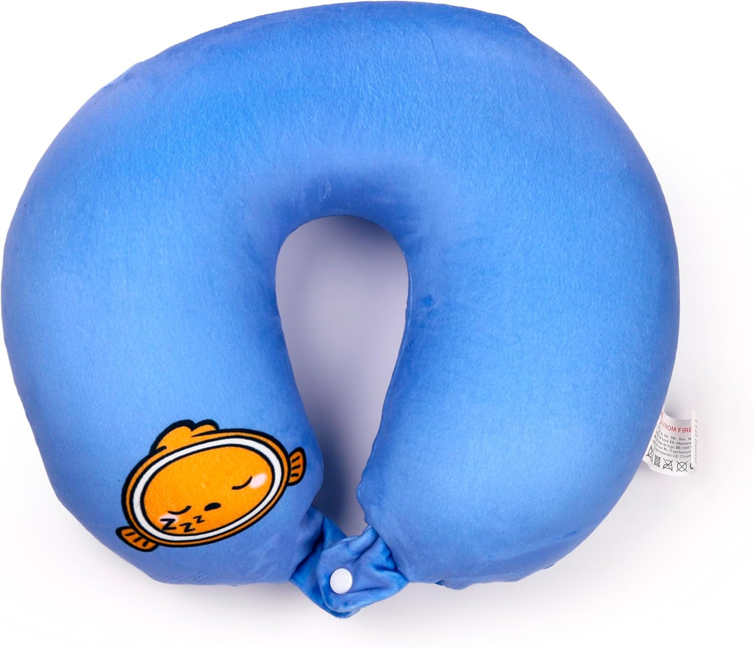 Puckator Swapseazzz Adoramals Ozean-Clownfisch 2-in-1-Reisekissen und Kuscheltier Reisekissen Naty Shop