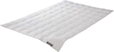 Badenia Trendline Comfort Daunendecke, warme Winterdecke mit 90 % Daunen & 10 % Federn Klasse I, 135 x 200 cm, Daunen bestandengeprüft & Öko-Tex-zertifiziert, hergestellt nach dem deutschen Qualitätsstandard Steppdecken und Bettdecken Naty Shop Comfort 155 x 220 cm leichte Sommerdecke