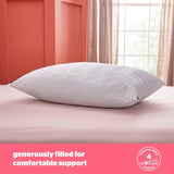 Silentnight Ultimate Pillow – weiches und stützendes Bettkissen mit Pinsonic Soft Touch Luxus-Steppbezug, maschinenwaschbar und hypoallergen für Rücken- und Seitenschläfer, 1 Stück Naty Shop Standard-Kissen