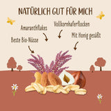 ALLOS Amaranth Crunchy Nobleuss | Bio-Müsli Nuss-Hafer-Müsli für den kleinen Cereal Naty Shop