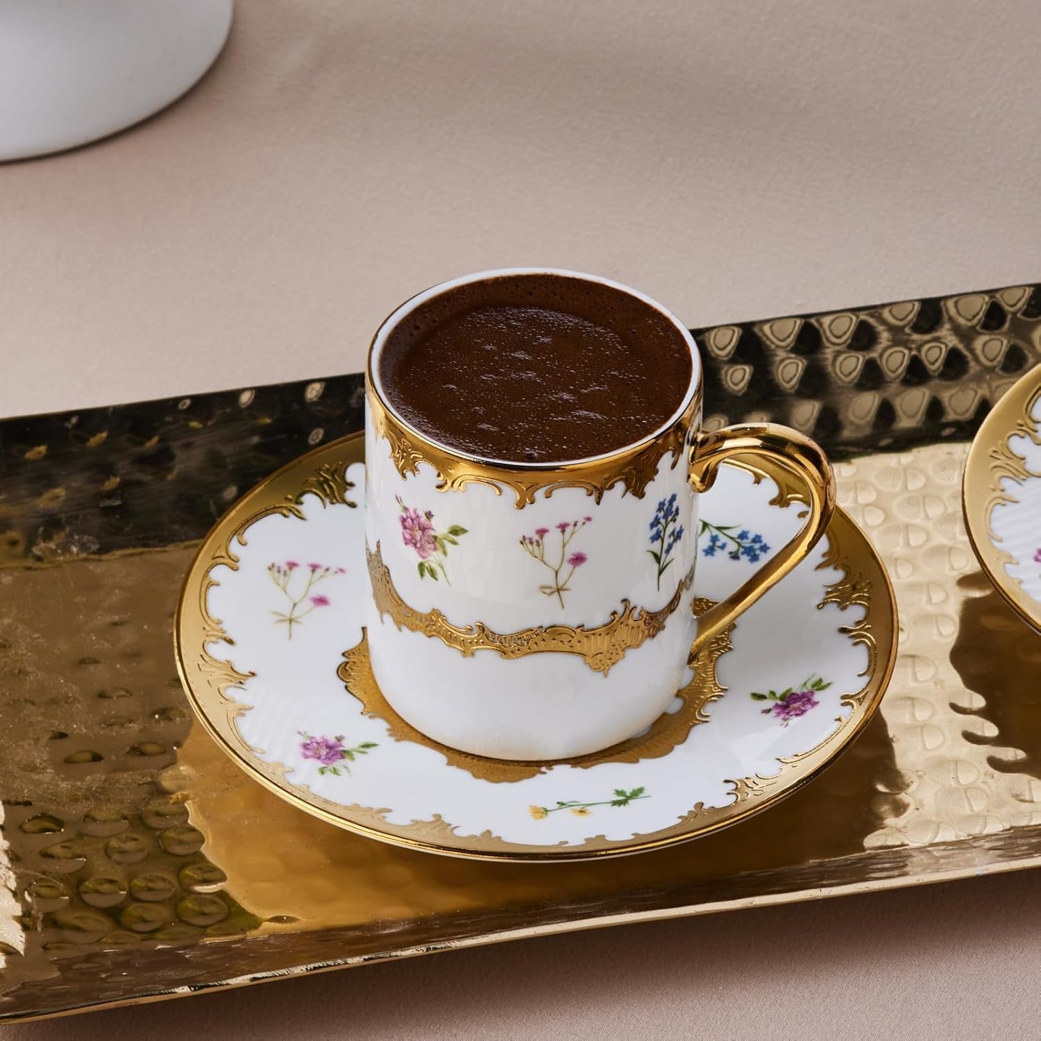 Karaca Bidter Kaffee für 6 Personen, mehrfarbig