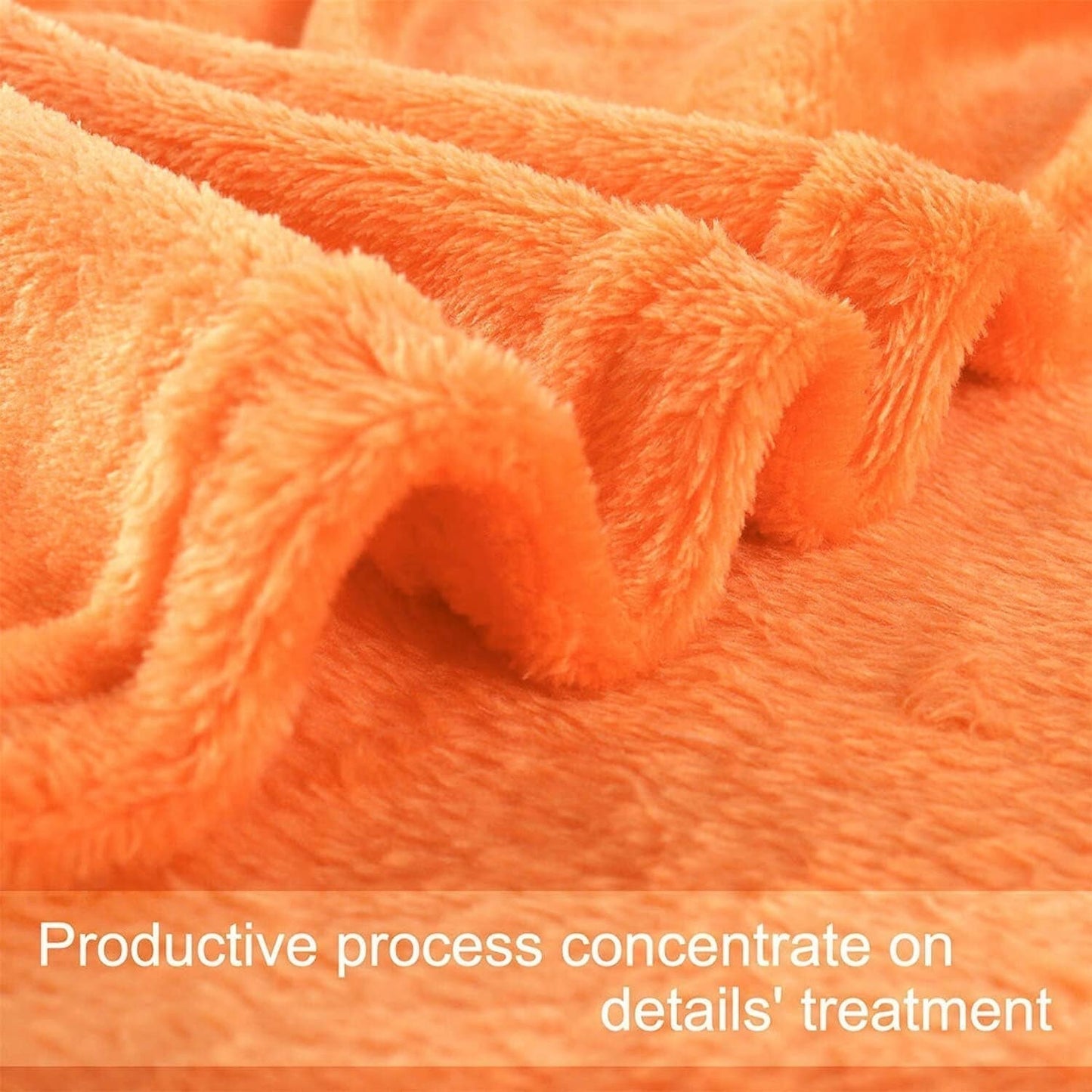 Sourcing Map Gemütliche Decke Decke Tagesdecke Weiche & warme Fleecedecke als Sofadecke Sofadecke Wohnzimmer- und Kuscheldecke Weiche Plüschwolldecke Orange 150X200Cm Betten und Decken Besuchen Sie den uxcell-Store