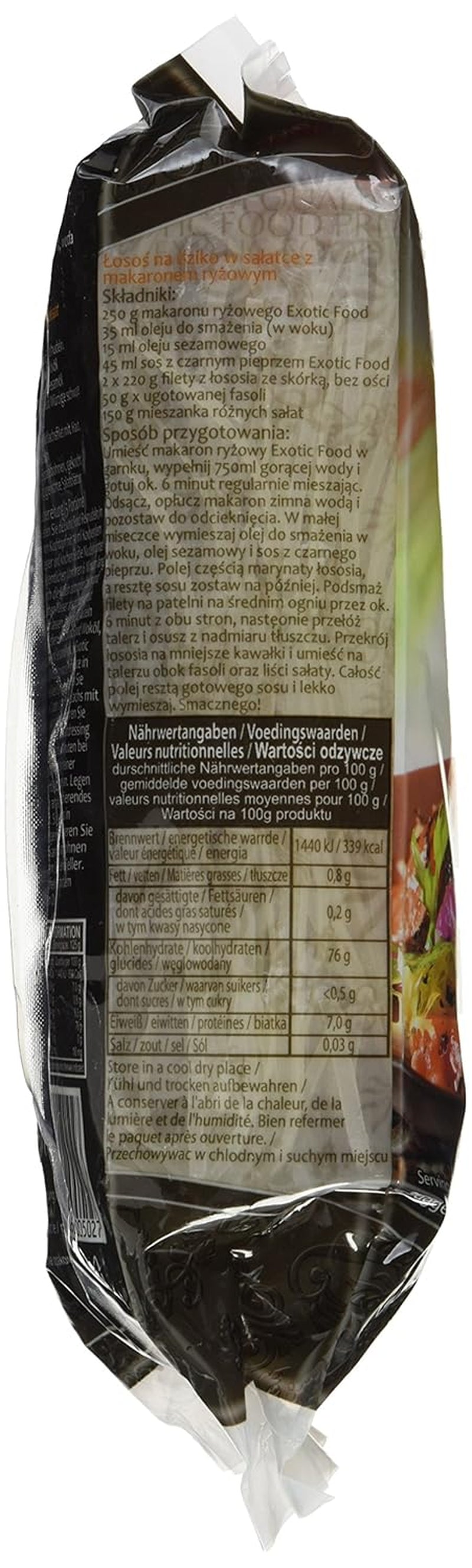 Reisnudeln, 3 mm, für Suppe und Salat (Mihoen), 3er-Pack (3 x 250 g-Packung)