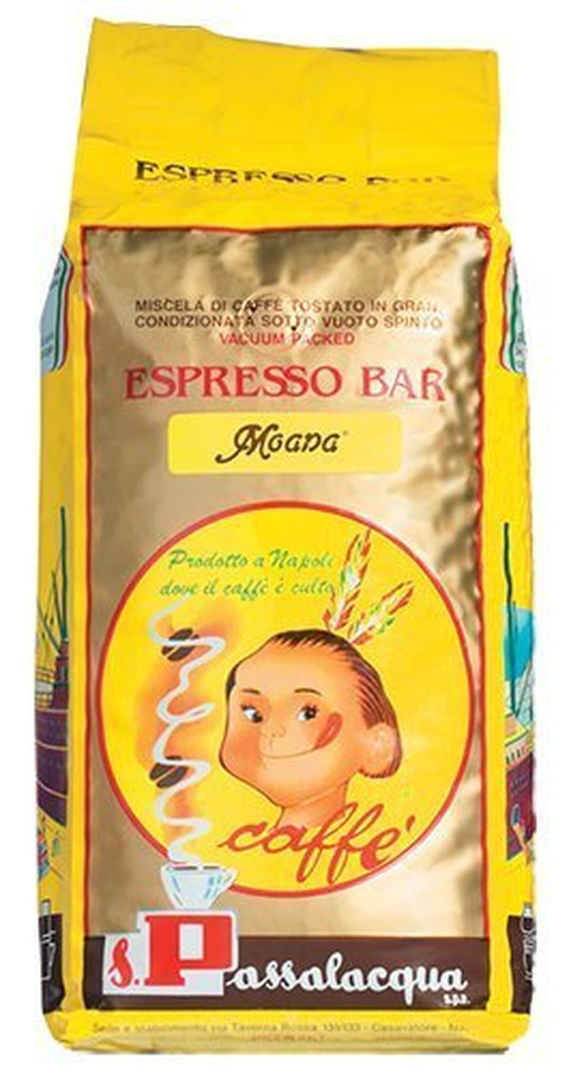PASSALACQUA MOANA KAFFEE - ESPRESSO - 1 kg PAKET KAFFEEBOHNEN