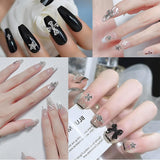 100 Stück 3D-Kreuznagel-Schlüsselanhänger, Kreuznagel-Schlüsselanhänger, Chrom-Nagel-Schlüsselanhänger, Vintage-Nagelzubehör, DIY-Nageldekorationen, für Frauen und Mädchen, DIY-Nageldekorationen