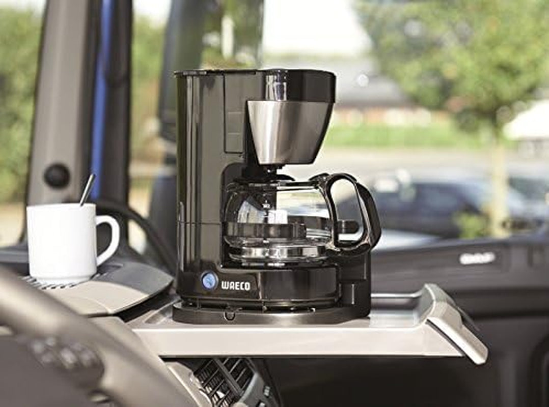 WAECO 9103533013 PerfectCoffee MC 052/MC 054 Kaffeemaschine mit 5 Tassen, 12 oder 24 Volt, zum Anschluss in PKW oder LKW