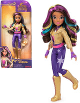 Unicorn Academy Deluxe Maskenball Sophia – 24 cm große Puppe aus der beliebten Netflix-Serie mit 2 Outfits, klassischer Verkleidung und Rollenspiel, ab 4 Jahren. Naty Shop Dolls Sophia-Puppen-Verkleidung