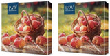 PAW – 3-lagige Servietten (33 x 33 cm) I 20 Stück I Perfekt für Geburtstage, Partys und Verabredungen I Herbstliche Tischdekorationen I Bunte Papierservietten – sonnenblumengelbe Blütenblätter I Tanzende Sonnenblume