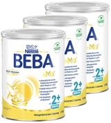 BEBA Junior 2+ Milchgetränk ab 2 Jahren, Mit HMO, Altersgerechter Proteingehalt, Nur Laktose, Ohne Palmöl, Ohne Fischöl, Kleinkindnahrung, Babymilchpulver, 3er Pack (3 x 800g)