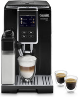 De'Longhi Dinamica Plus ECAM 370.70.B Vollautomatische Espressomaschine mit LatteCrema-Milch-, Cappuccino- und Espressosystem, 3,5 Zoll TFT-Farb-Touchscreen und App-Steuerung, Kaffeefunktion, schwarz