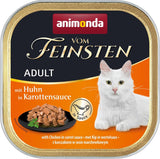Animonda vom Feinsten Nassfutter für Katzen mit Huhn in Karottensauce (6 x 100g), getreidefreies, zuckerfreies Nassfutter für Katzen mit frischen und fleischigen Zutaten