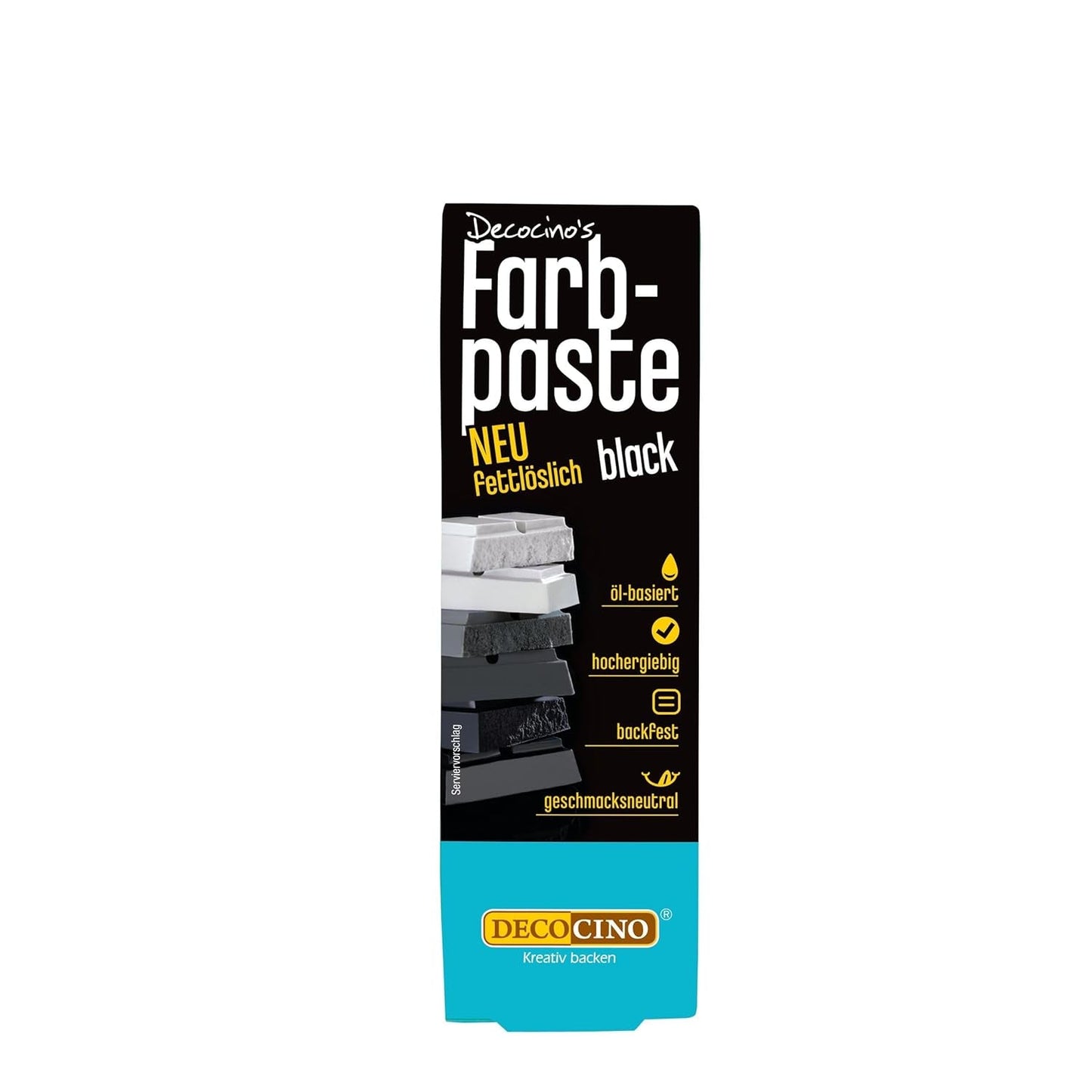 DECOCINO Gelbe fettlösliche Farbpaste – 15 g – Lebensmittelfarbe auf Ölbasis, ideal zum Färben von Schokolade, Buttercreme, Fondant oder Keksteig