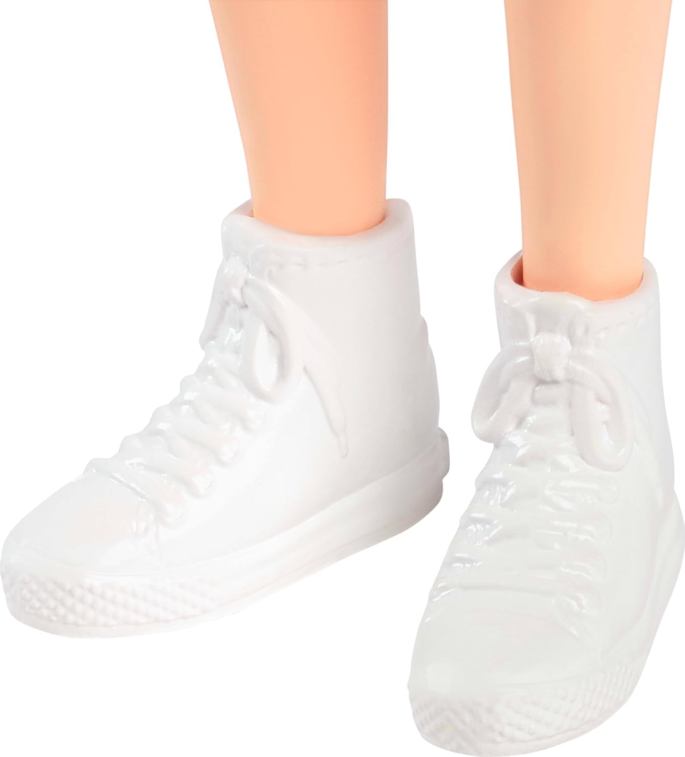 Barbie Fashionistas Puppe Nr. 232 mit roten Haaren, Jersey-Sportoberteil mit B-Aufdruck, lila Faltenrock, Armbanduhr und Turnschuhen, HYT90 Naty Shop Dolls