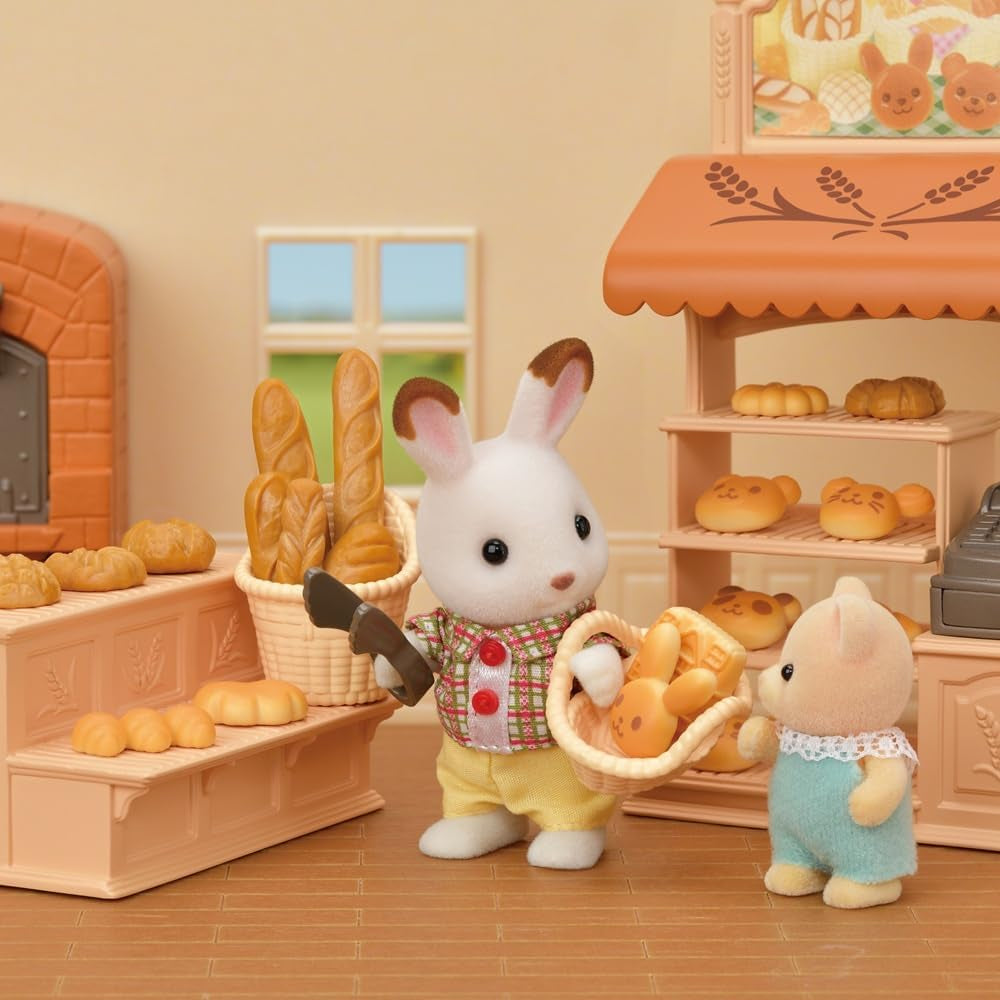 Sylvanian Families 5536 Puppenhaus-Bäckerei-Set – Puppenhaus-Spielset