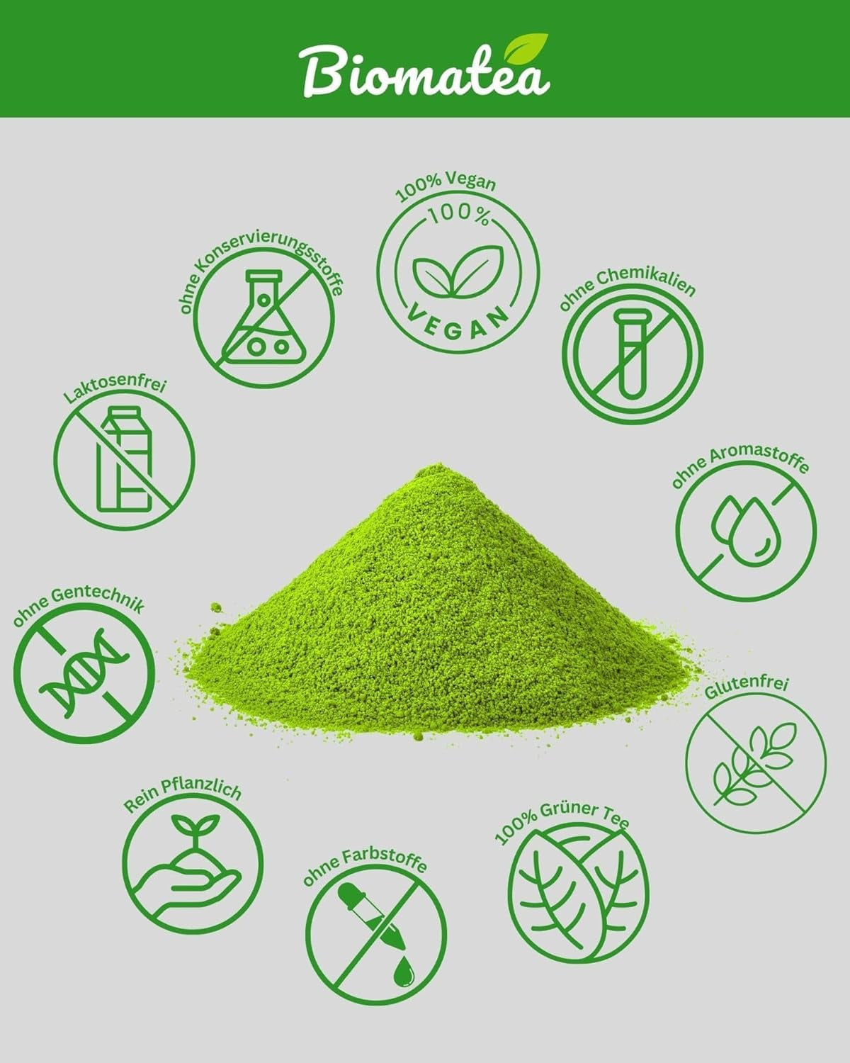 50 g Matcha in Zeremonienqualität aus Japan – 100 % natürlich, frei von Pestiziden und getestet – mit Stein gemahlen – Moegi Matcha Premium japanisches Teepulver