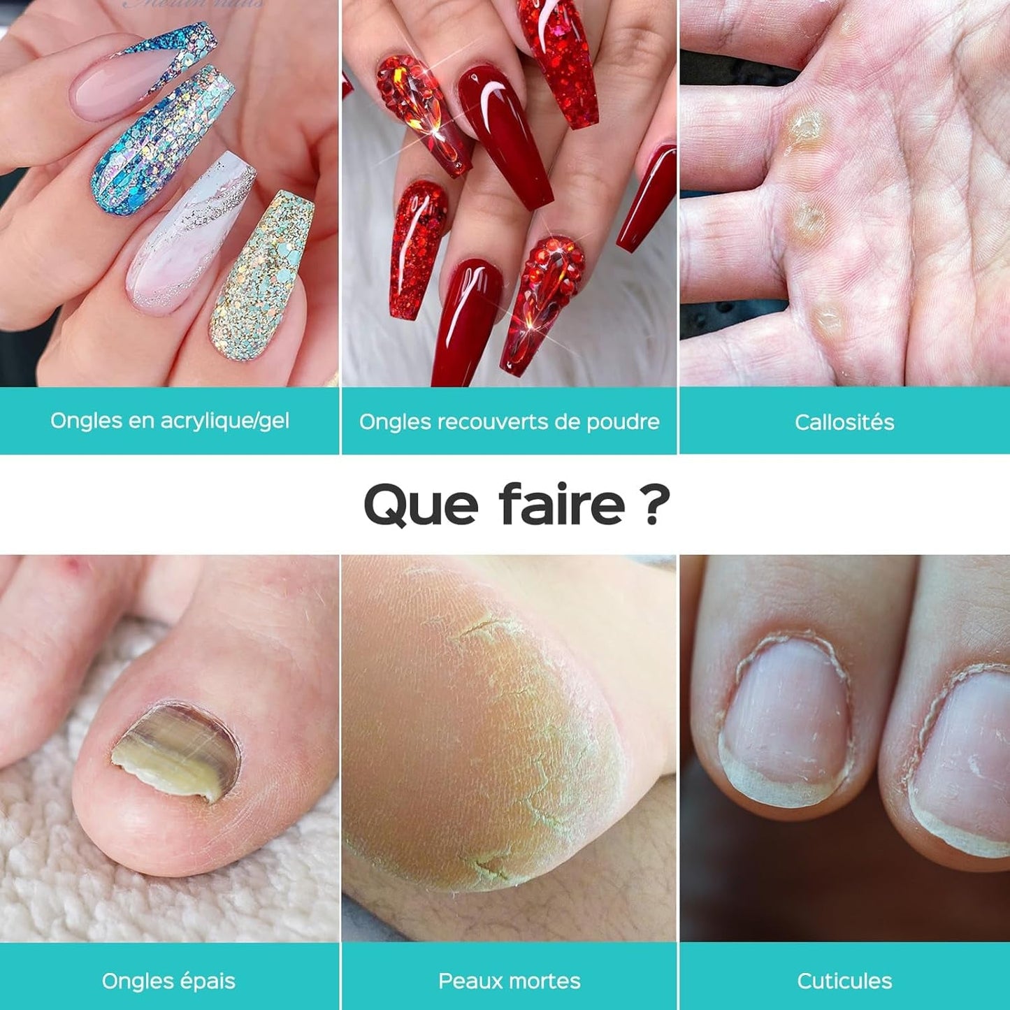 COSLUS Nagelfräser Kabellos Tragbar Für Gelnägel: Elektrische Nagelfeile Stufenlos Geschwindigkeitsregelung Für Maniküre Pedicüre Und Acrylnägel Plastik Nail Drill Für Anfänger & Nagelstudio Zuhause